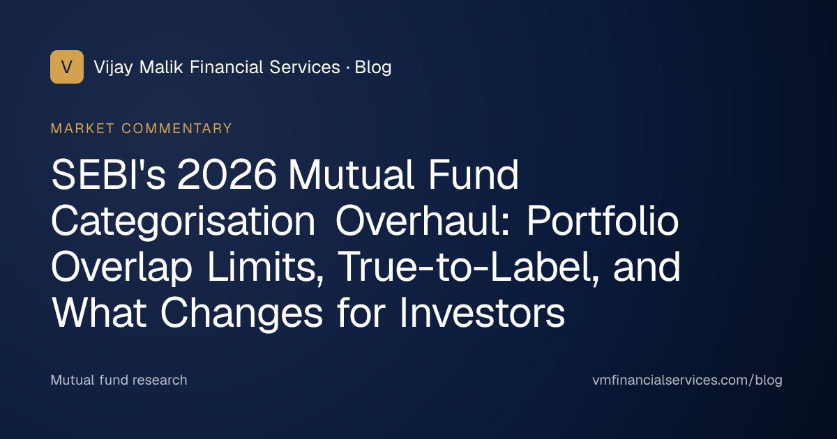 SEBI's 2026 Mutual Fund Categorisation Overhaul: Portfolio Overlap ...